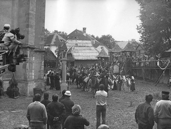 Natáčení filmu Faust a Markéta na jihu čech (foto: archiv)