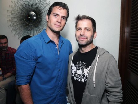 Cavill a Snyder na večírku Warner Bros.